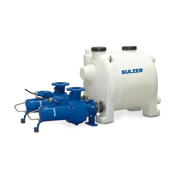 Sulzer ABS Sanimat 4002 with XFP 100C-CB1.3 PE22/4 sewage lifting unit, 2.2 kW three phase