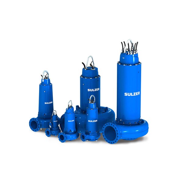 Sulzer ABS XFP 100C VX.3 PE22/4-C-50 sewage pump, 2.2 kW three phase