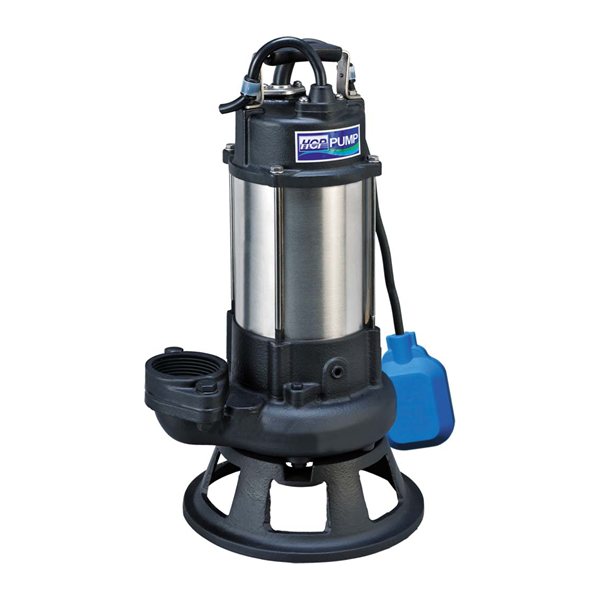 HCP F-21PF sewage pump with float switch, 0.75 kW single phase