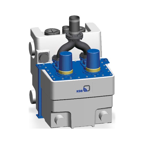 KSB Compacta UZ 3.900 D sewage lifting unit, 2.2 kW three phase