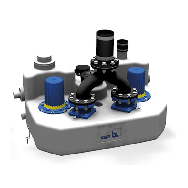KSB MiniCompacta UZ 2.150 E sewage lifting unit, 1.5 kW single phase
