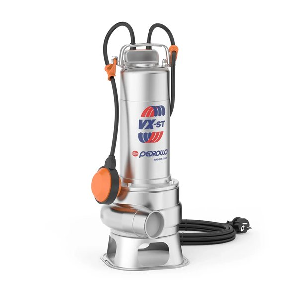 Pedrollo VXm 15/35 -ST sewage pump, 1.1 kW single phase