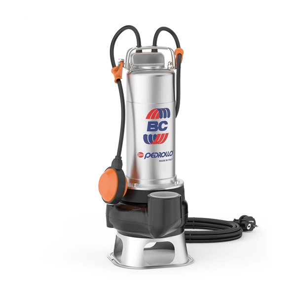 Pedrollo BCm 15/50 sewage pump, 1.1 kW single phase