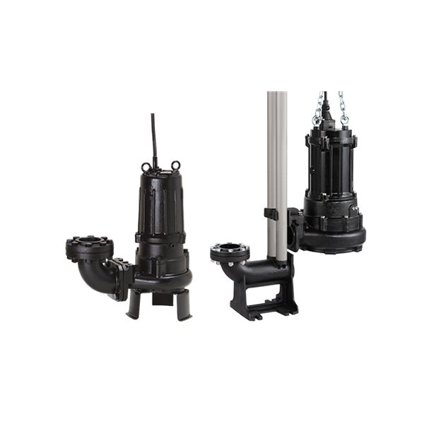 Tsurumi 80C21.5 cutter pump, 1.5 kW three phase